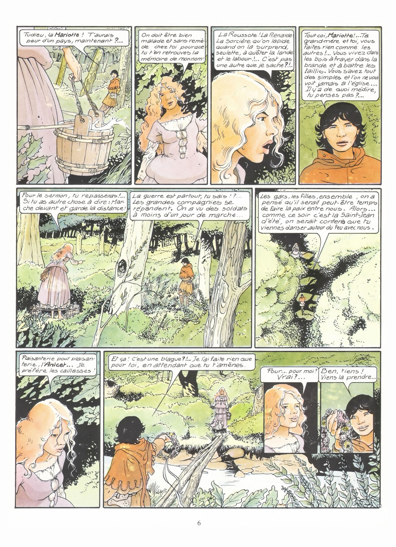 Les compagnons du crépuscule T1 Le sortilège du bois des brumes numero d'image 6