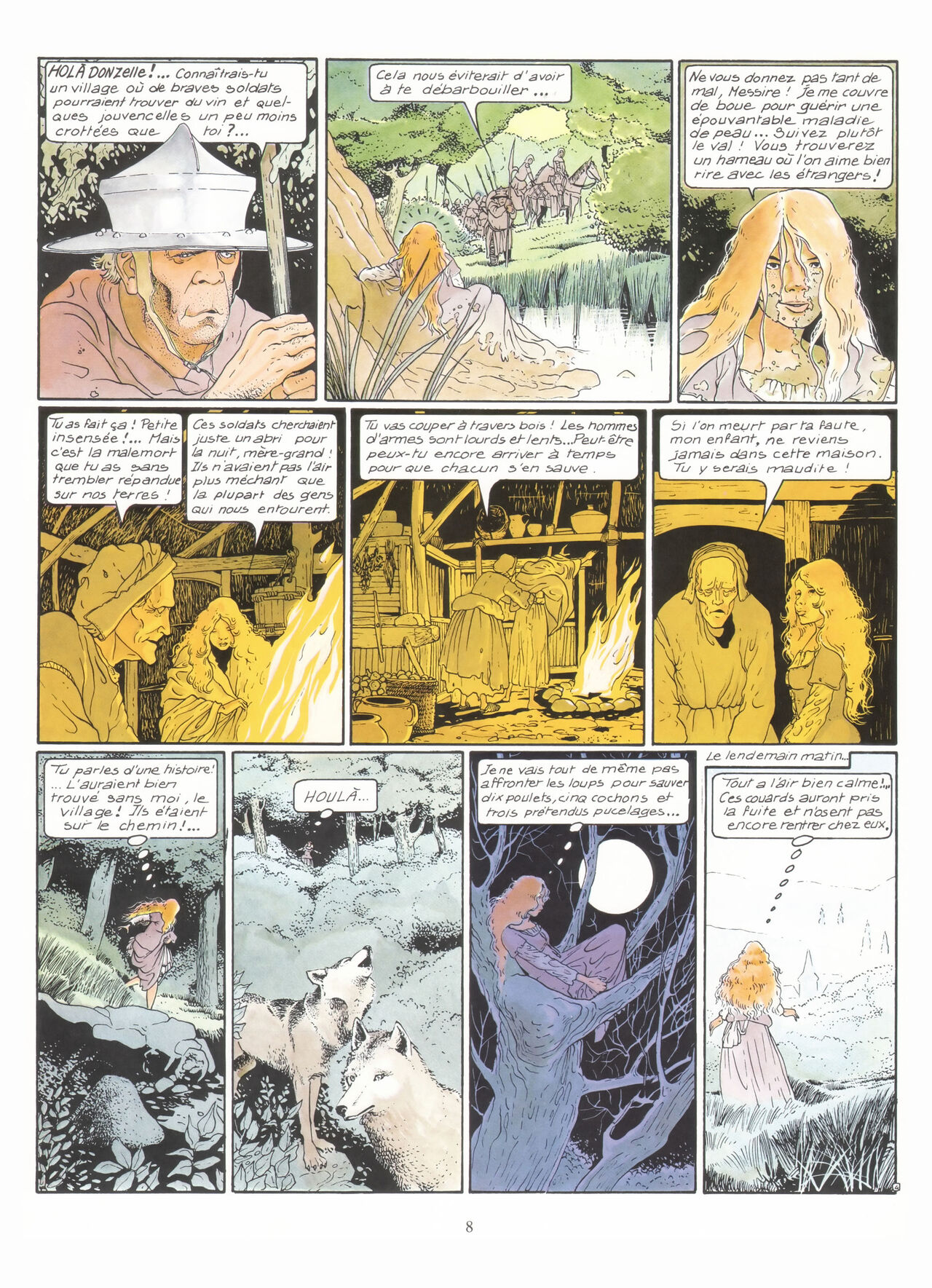 Les compagnons du crépuscule T1 Le sortilège du bois des brumes numero d'image 8