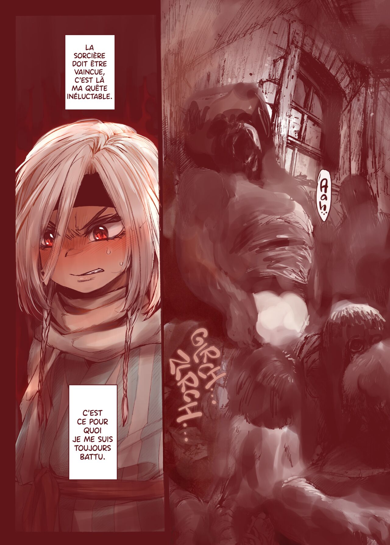 Daraku no Majo Shounen Yuusha to Tsurupeta Elf wa Ika ni Shite Majo ni Yabureta ka  La Sorcière de la Dépravation numero d'image 17