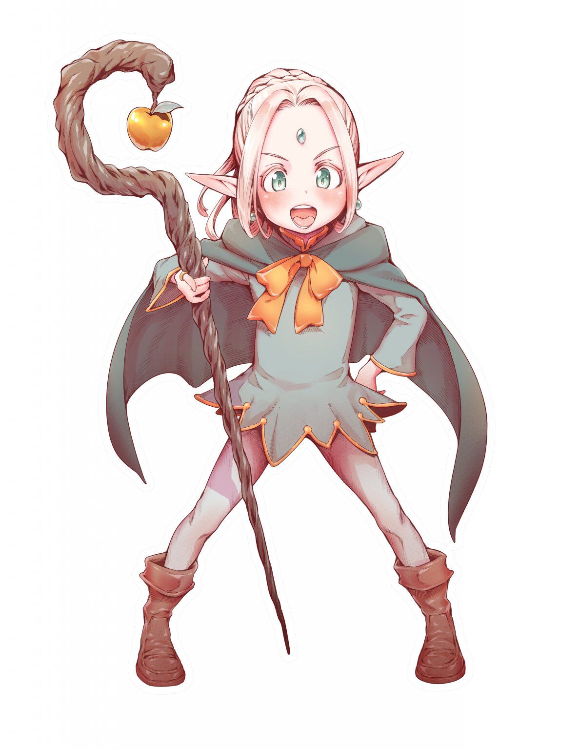 Daraku no Majo Shounen Yuusha to Tsurupeta Elf wa Ika ni Shite Majo ni Yabureta ka  La Sorcière de la Dépravation numero d'image 2
