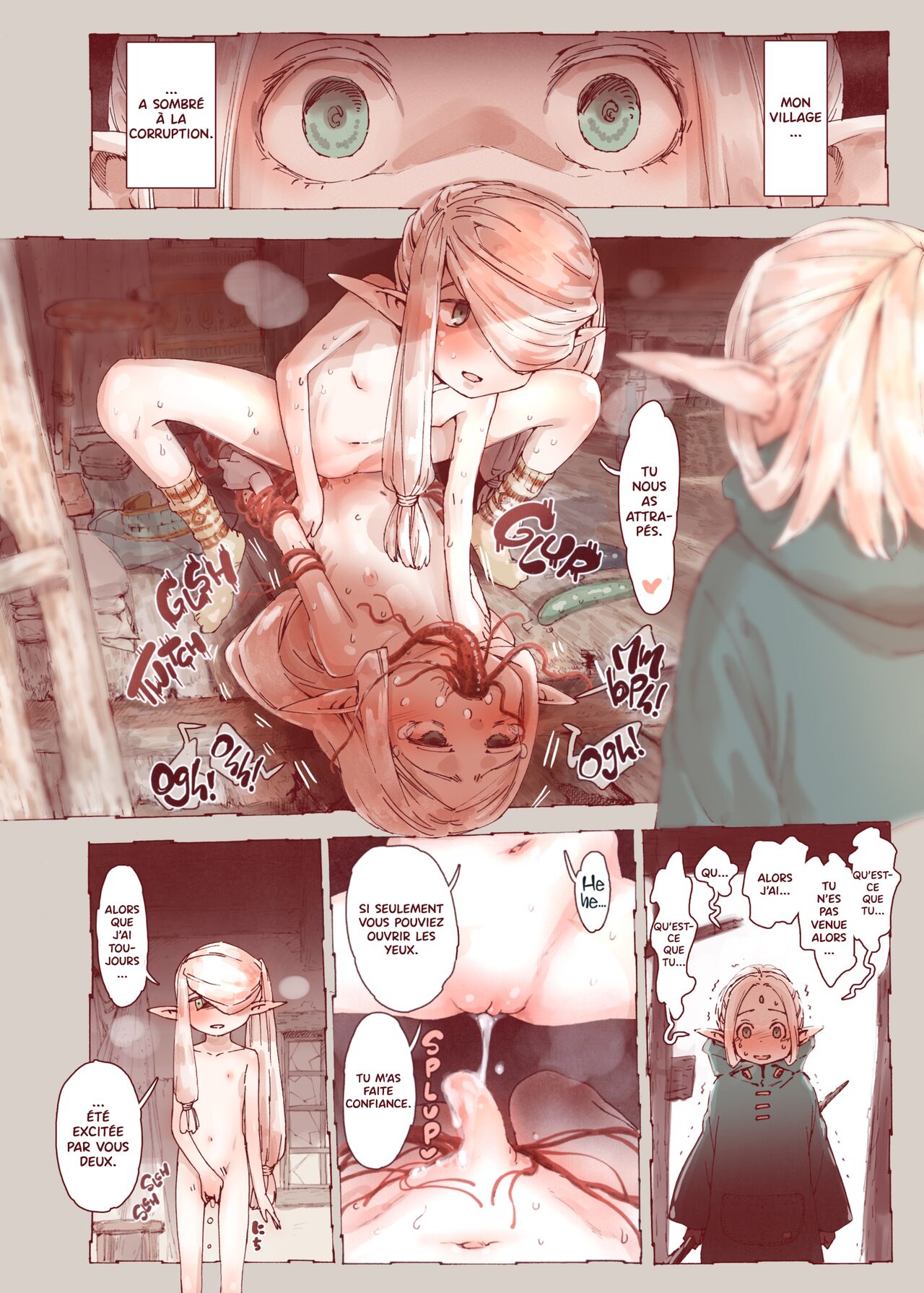 Daraku no Majo Shounen Yuusha to Tsurupeta Elf wa Ika ni Shite Majo ni Yabureta ka  La Sorcière de la Dépravation numero d'image 32