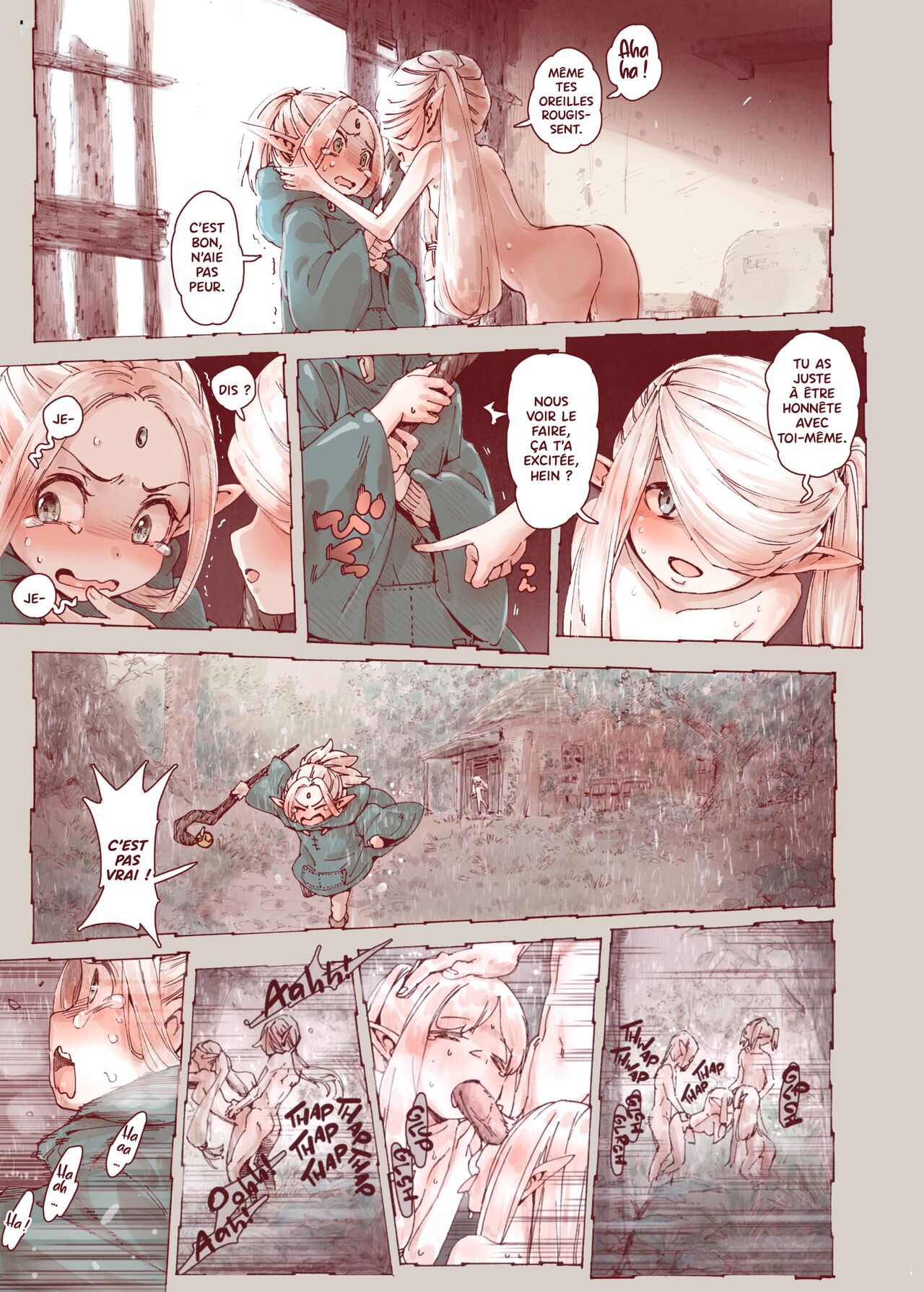 Daraku no Majo Shounen Yuusha to Tsurupeta Elf wa Ika ni Shite Majo ni Yabureta ka  La Sorcière de la Dépravation numero d'image 33