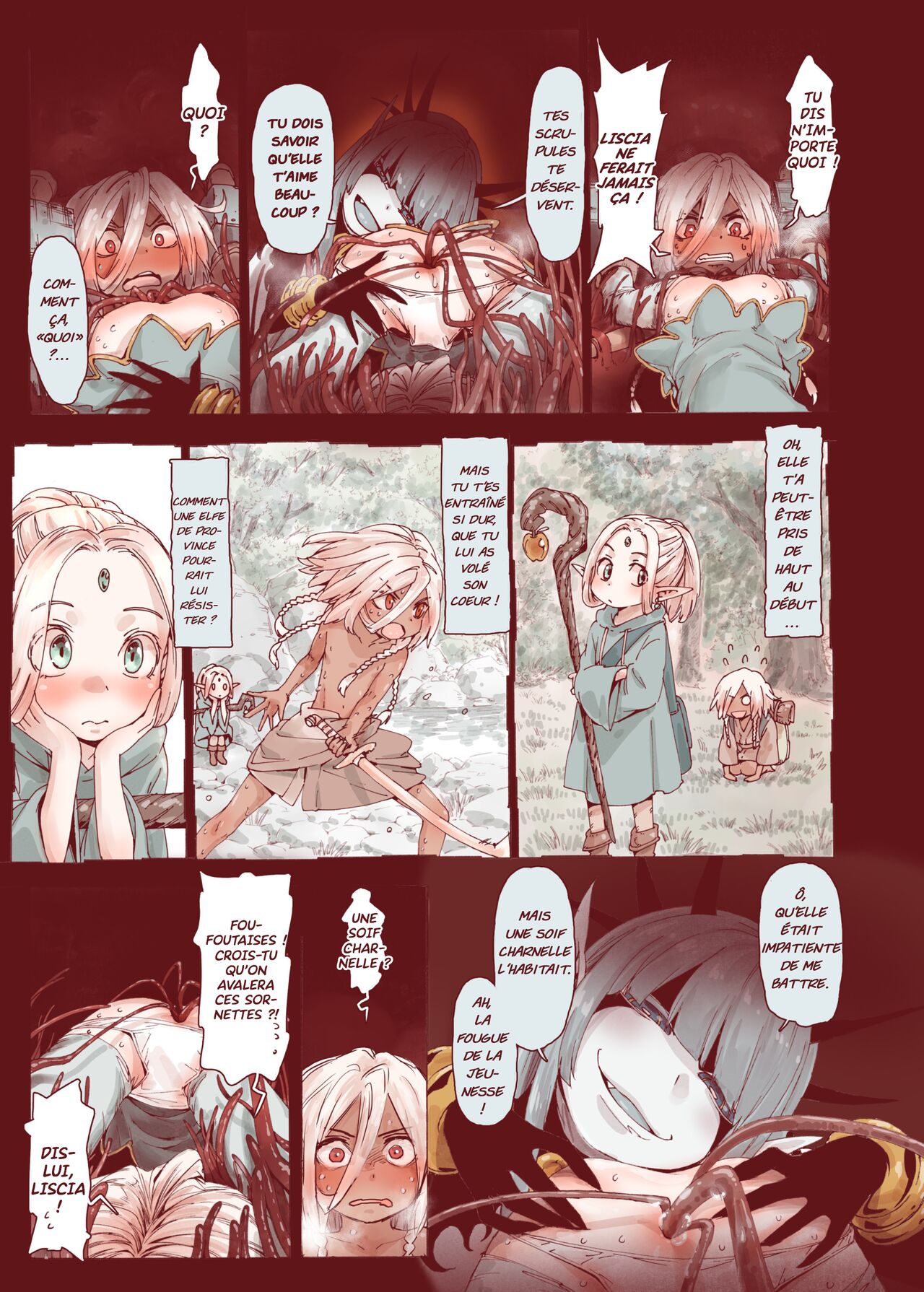 Daraku no Majo Shounen Yuusha to Tsurupeta Elf wa Ika ni Shite Majo ni Yabureta ka  La Sorcière de la Dépravation numero d'image 39