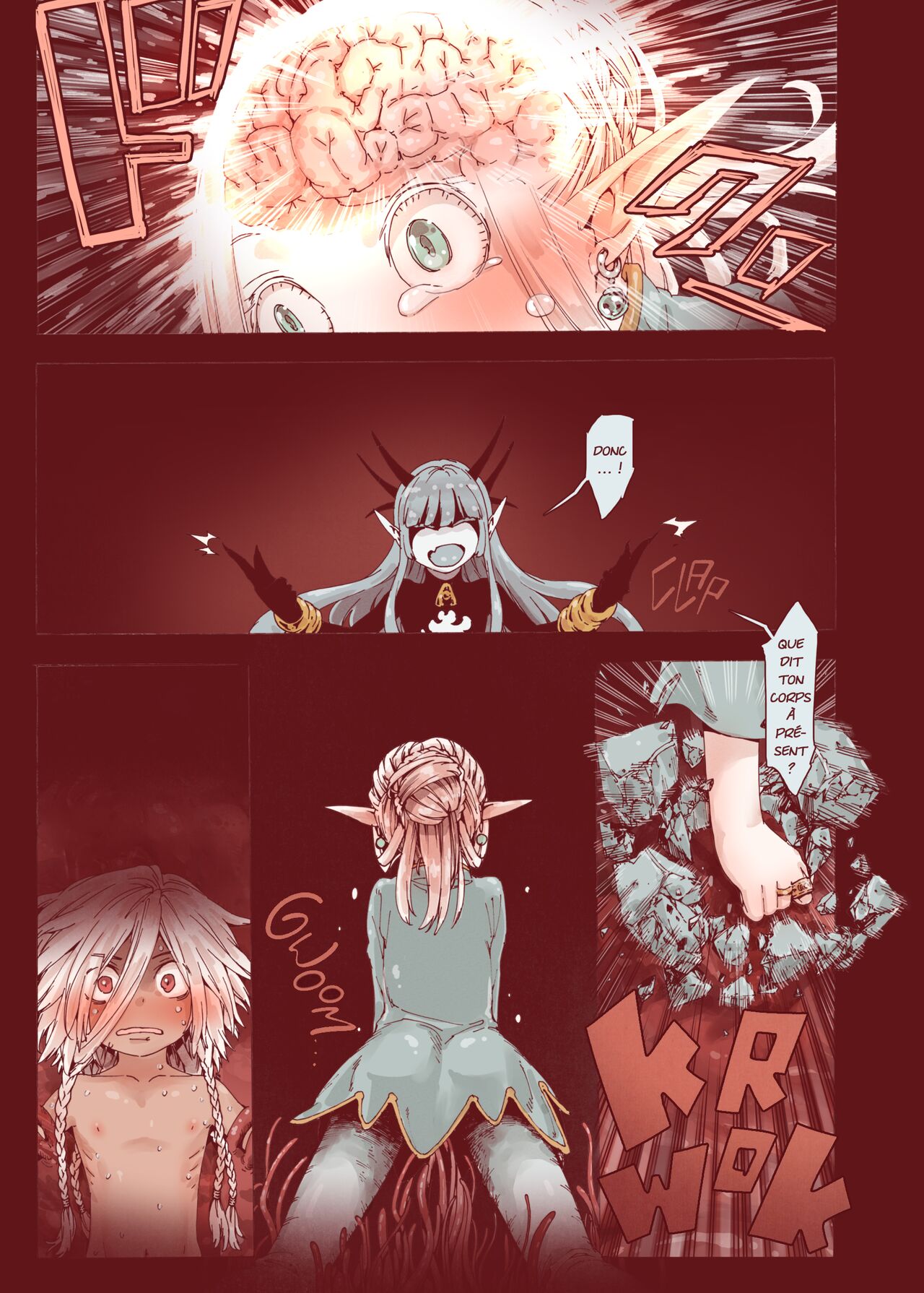 Daraku no Majo Shounen Yuusha to Tsurupeta Elf wa Ika ni Shite Majo ni Yabureta ka  La Sorcière de la Dépravation numero d'image 41