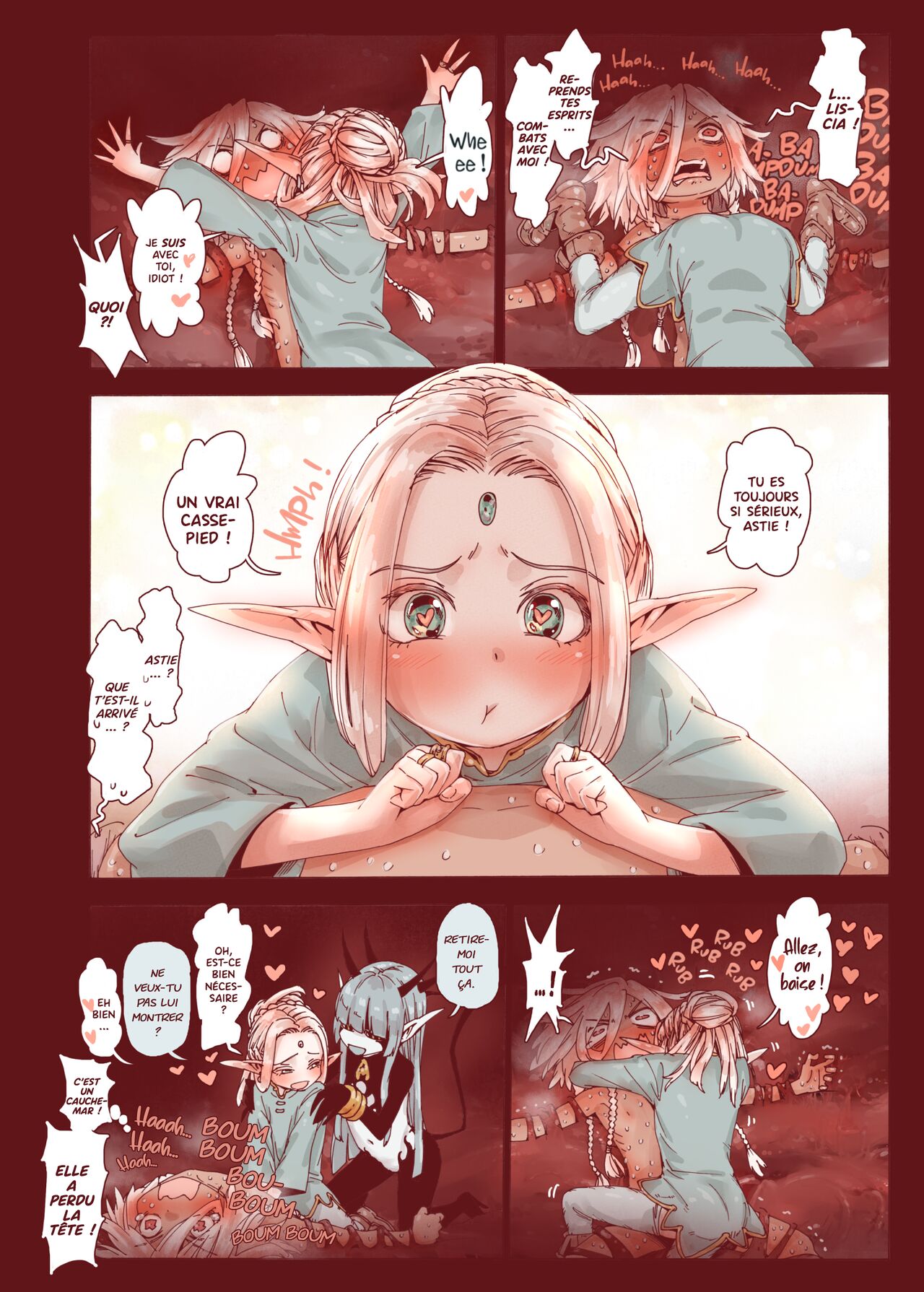 Daraku no Majo Shounen Yuusha to Tsurupeta Elf wa Ika ni Shite Majo ni Yabureta ka  La Sorcière de la Dépravation numero d'image 46