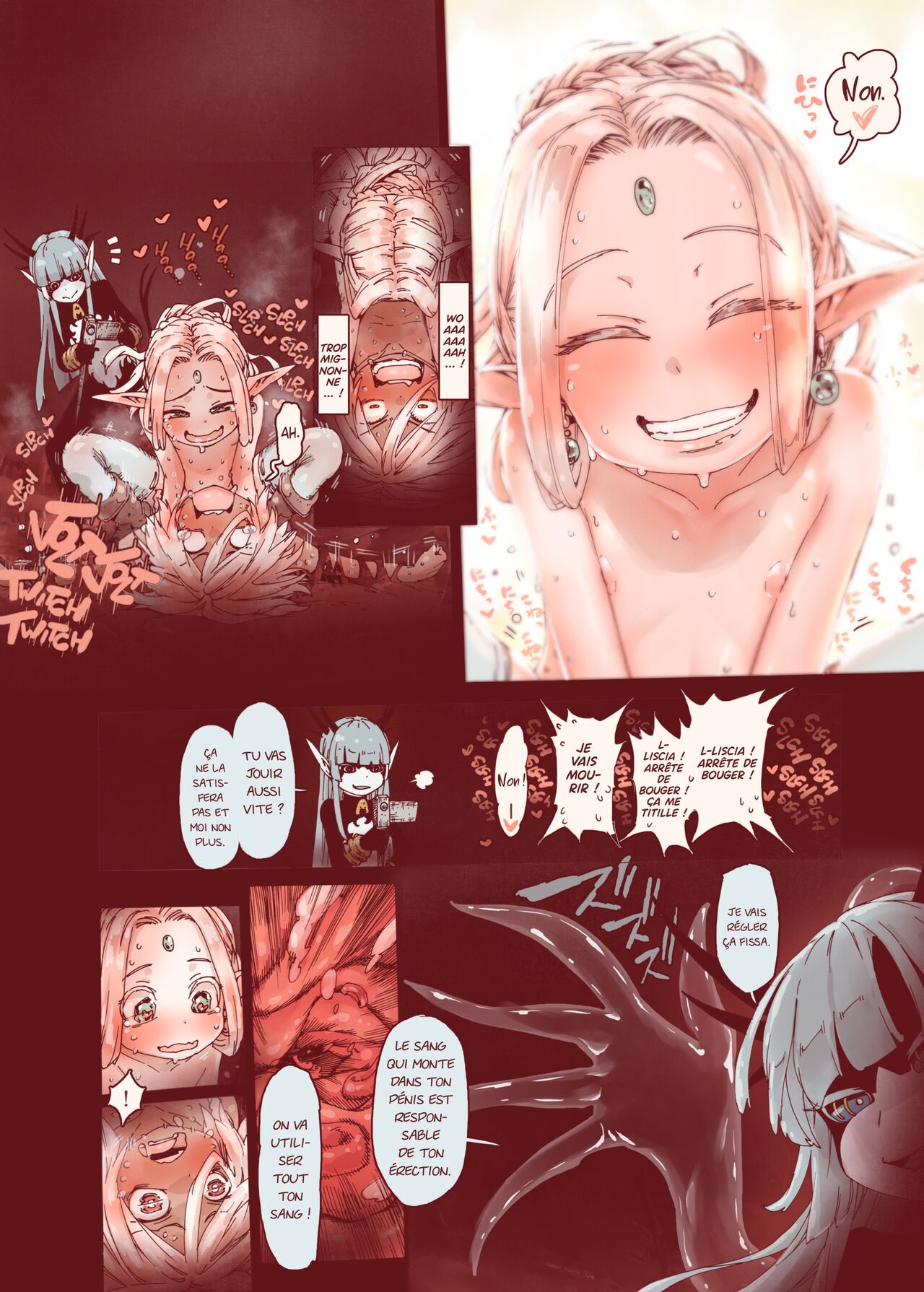 Daraku no Majo Shounen Yuusha to Tsurupeta Elf wa Ika ni Shite Majo ni Yabureta ka  La Sorcière de la Dépravation numero d'image 50