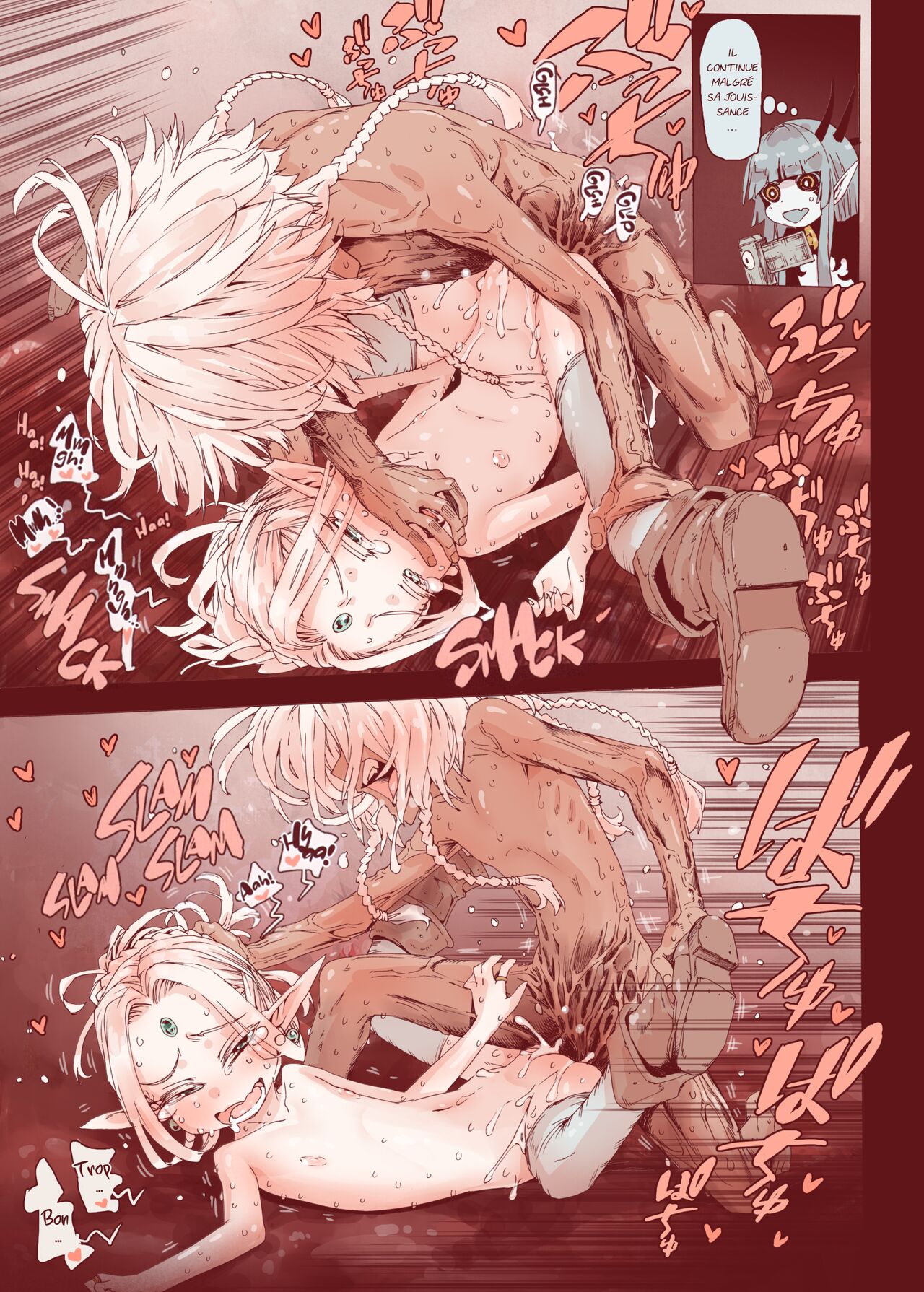 Daraku no Majo Shounen Yuusha to Tsurupeta Elf wa Ika ni Shite Majo ni Yabureta ka  La Sorcière de la Dépravation numero d'image 59