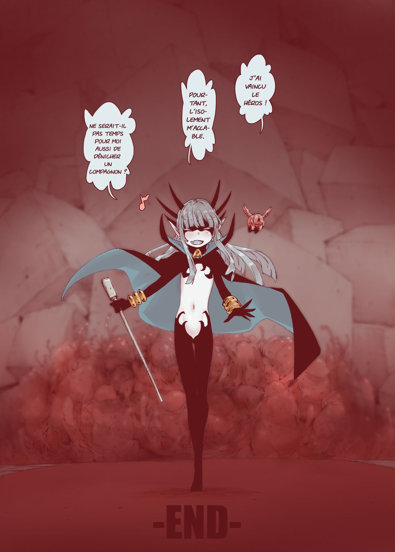 Daraku no Majo Shounen Yuusha to Tsurupeta Elf wa Ika ni Shite Majo ni Yabureta ka  La Sorcière de la Dépravation numero d'image 64