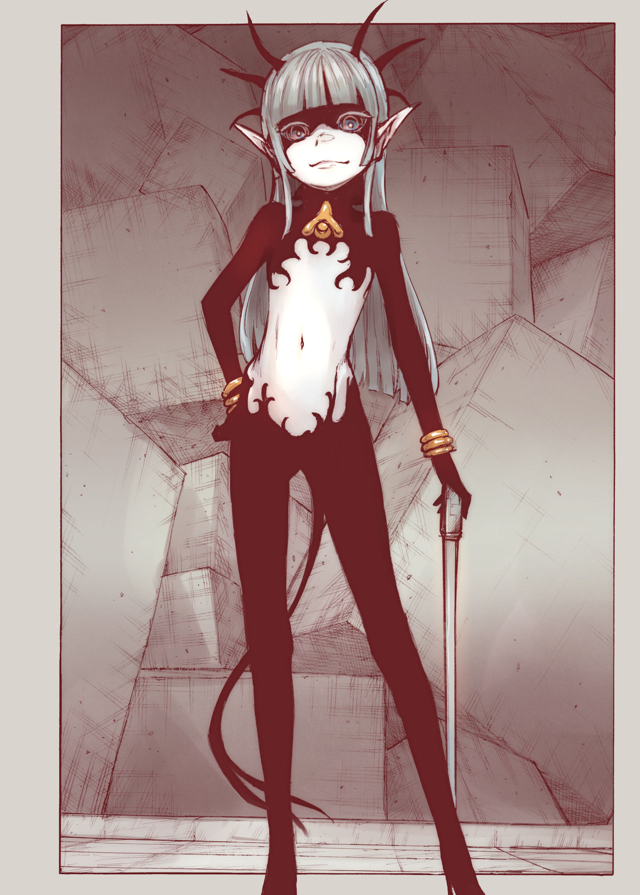 Daraku no Majo Shounen Yuusha to Tsurupeta Elf wa Ika ni Shite Majo ni Yabureta ka  La Sorcière de la Dépravation numero d'image 8