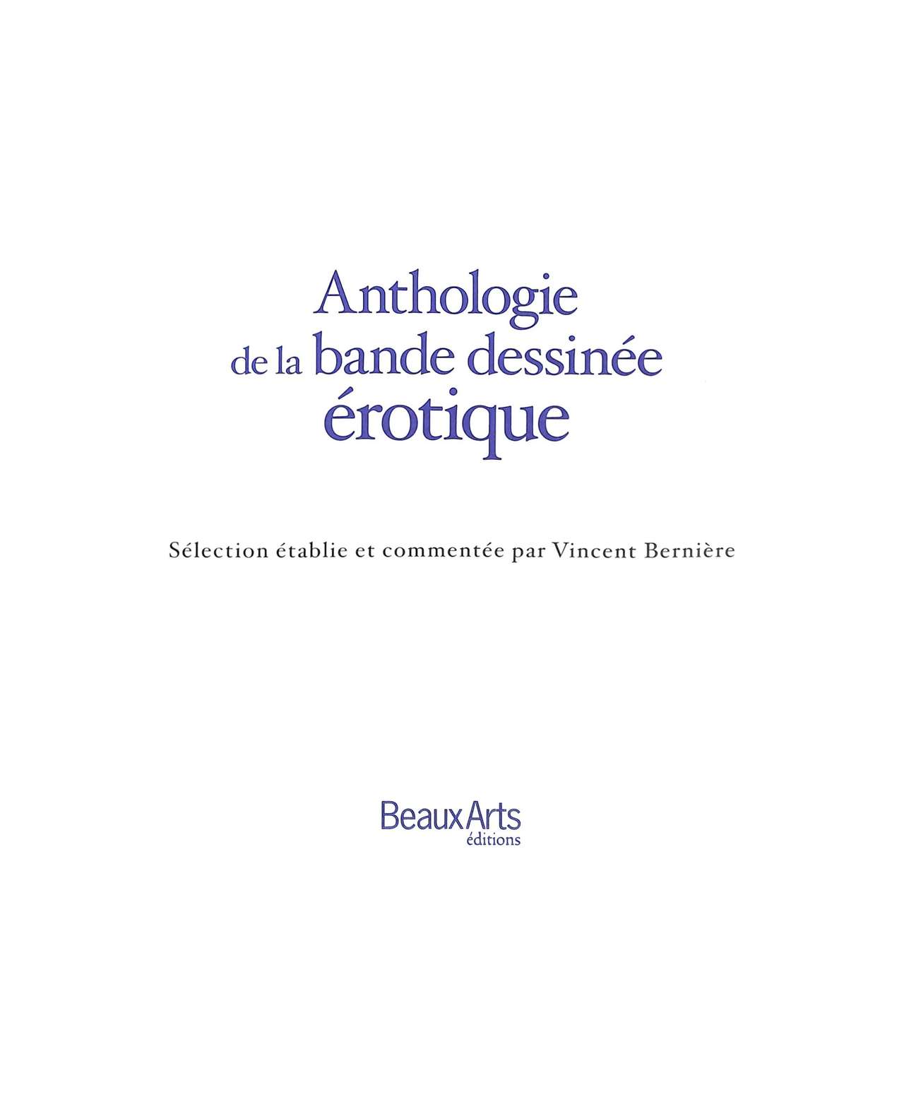 Anthologie de la bande dessinée erotique numero d'image 6