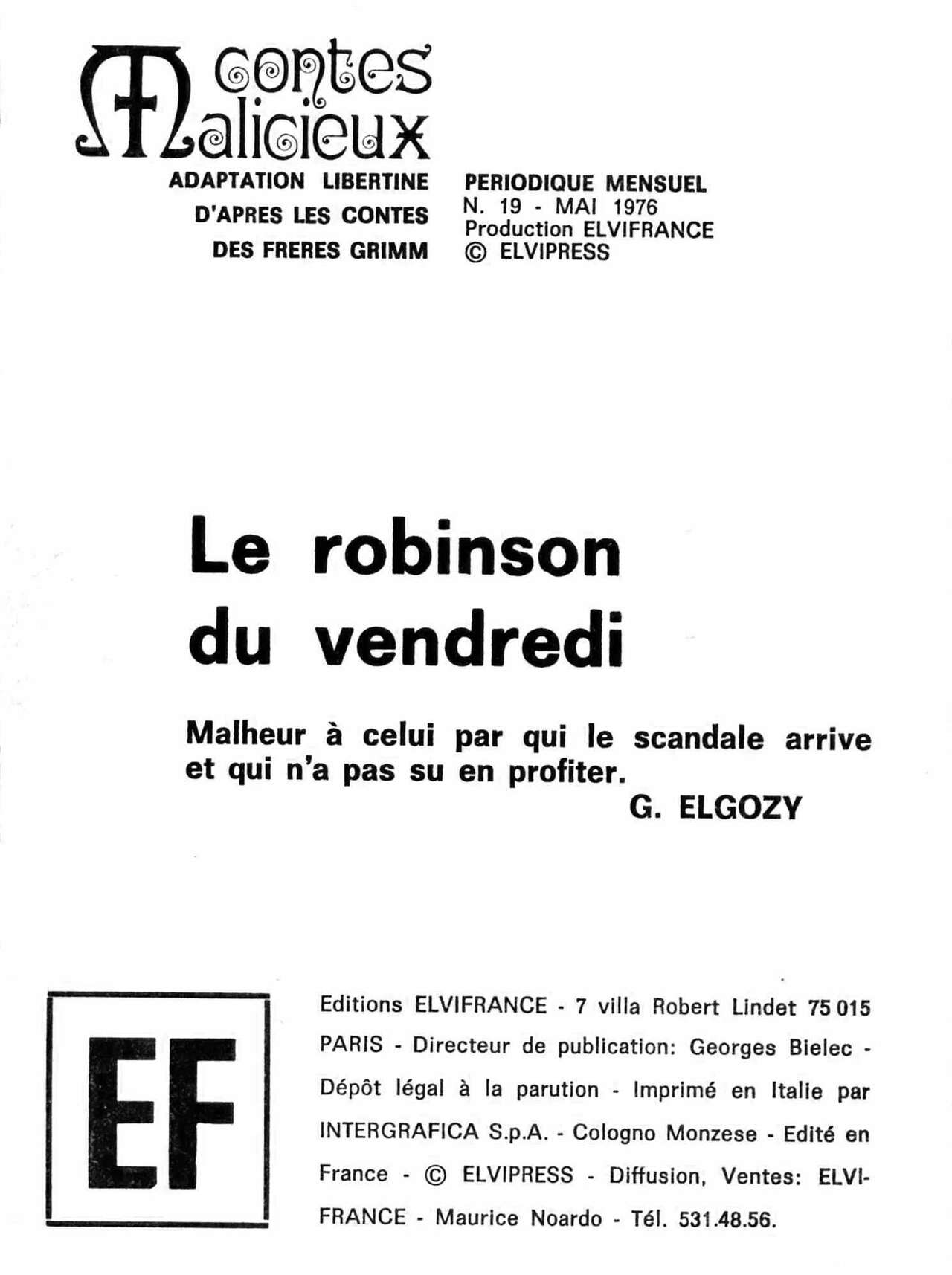 Le Robinson du Vendredi numero d'image 2