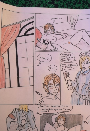 Moira and mercy   overwatch