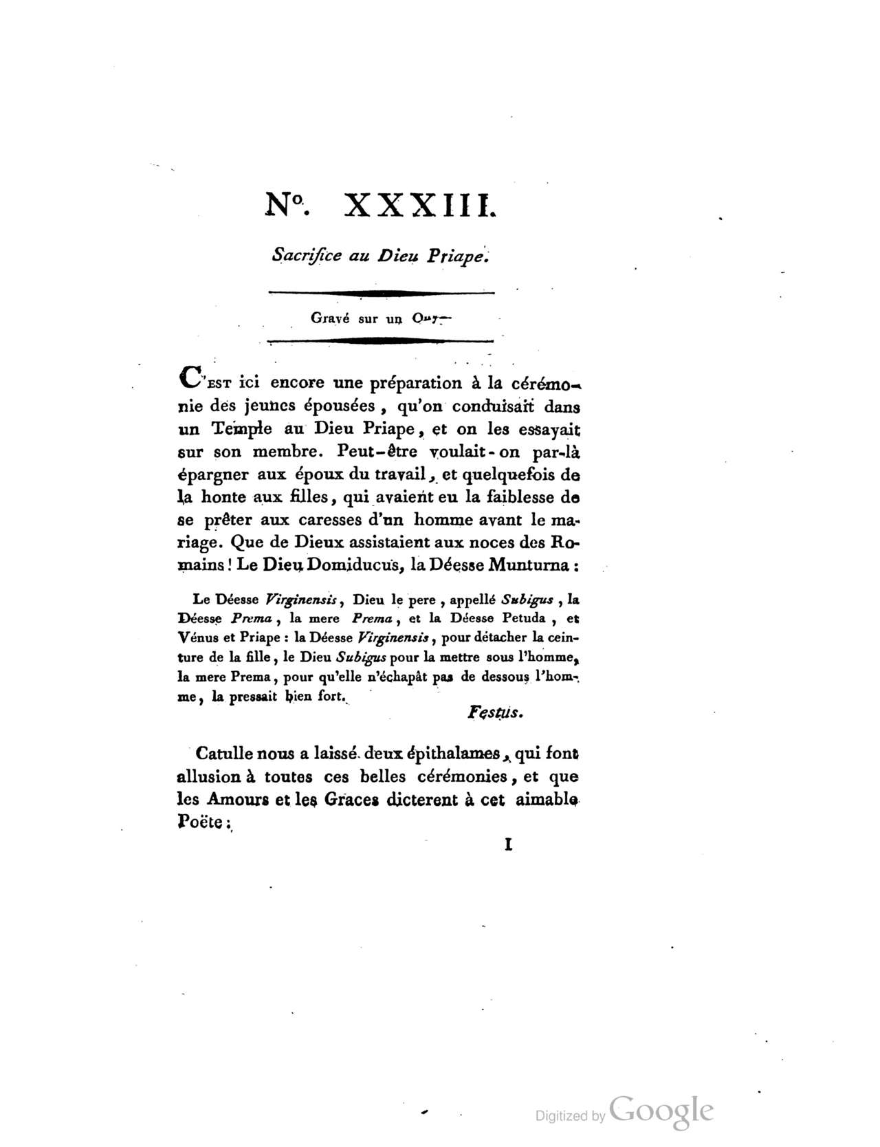 Monumens du culte secret des dames romaines: pour servir de suite aux Monumens de la vie prive?e des XII Ce?sars numero d'image 152