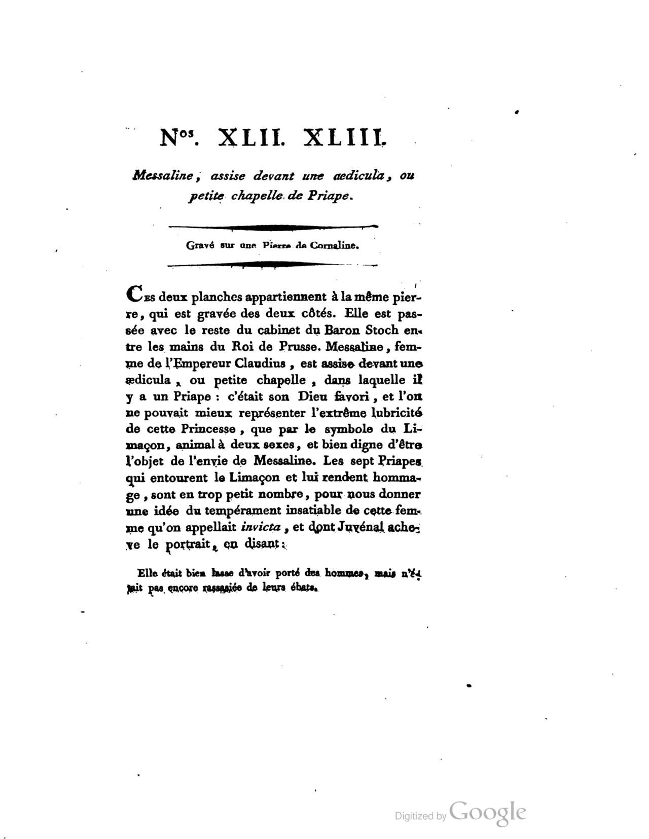 Monumens du culte secret des dames romaines: pour servir de suite aux Monumens de la vie prive?e des XII Ce?sars numero d'image 188