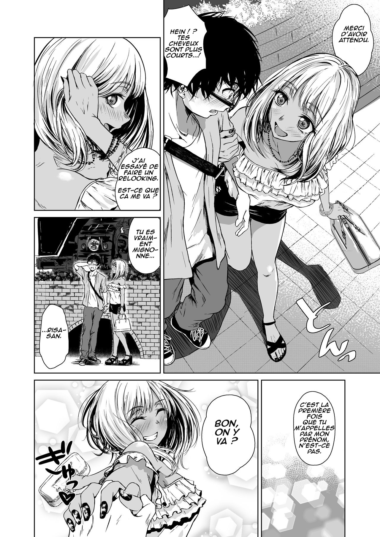 Gal to InCha no Kousai Shuukan.  Une relation dune semaine entre une Gyaru et un mec réservé. numero d'image 50