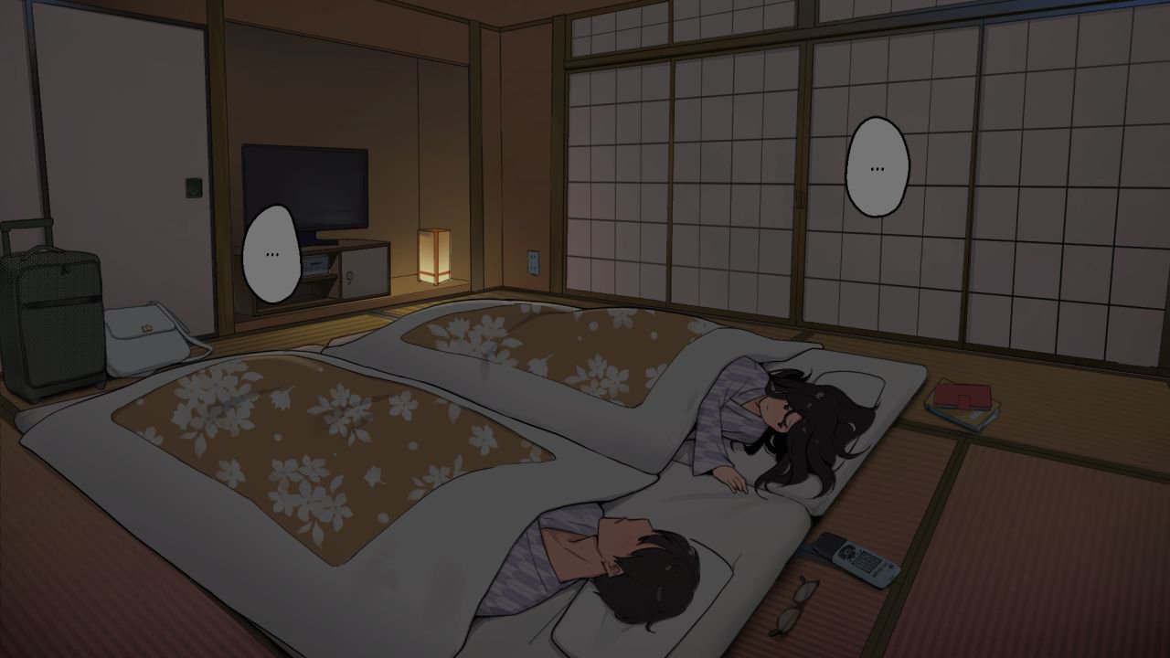 Onsen Ryokan nite Kanojo to Nemurenai Yoru, Anmoku no Ryoukai de Hajimaru Sex numero d'image 1