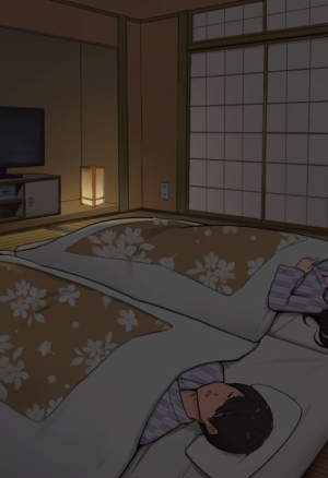 Onsen Ryokan nite Kanojo to Nemurenai Yoru, Anmoku no Ryoukai de Hajimaru Sex