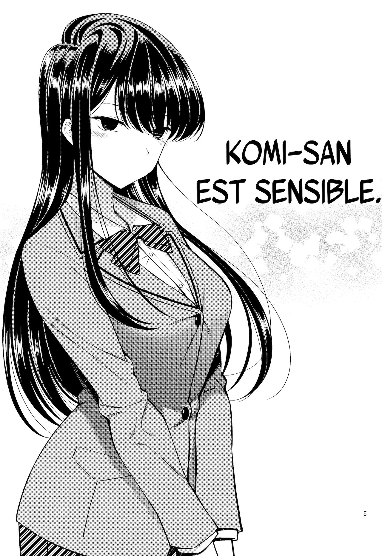 Komi-san wa, Binkan desu.  Komi-san est sensible. numero d'image 3