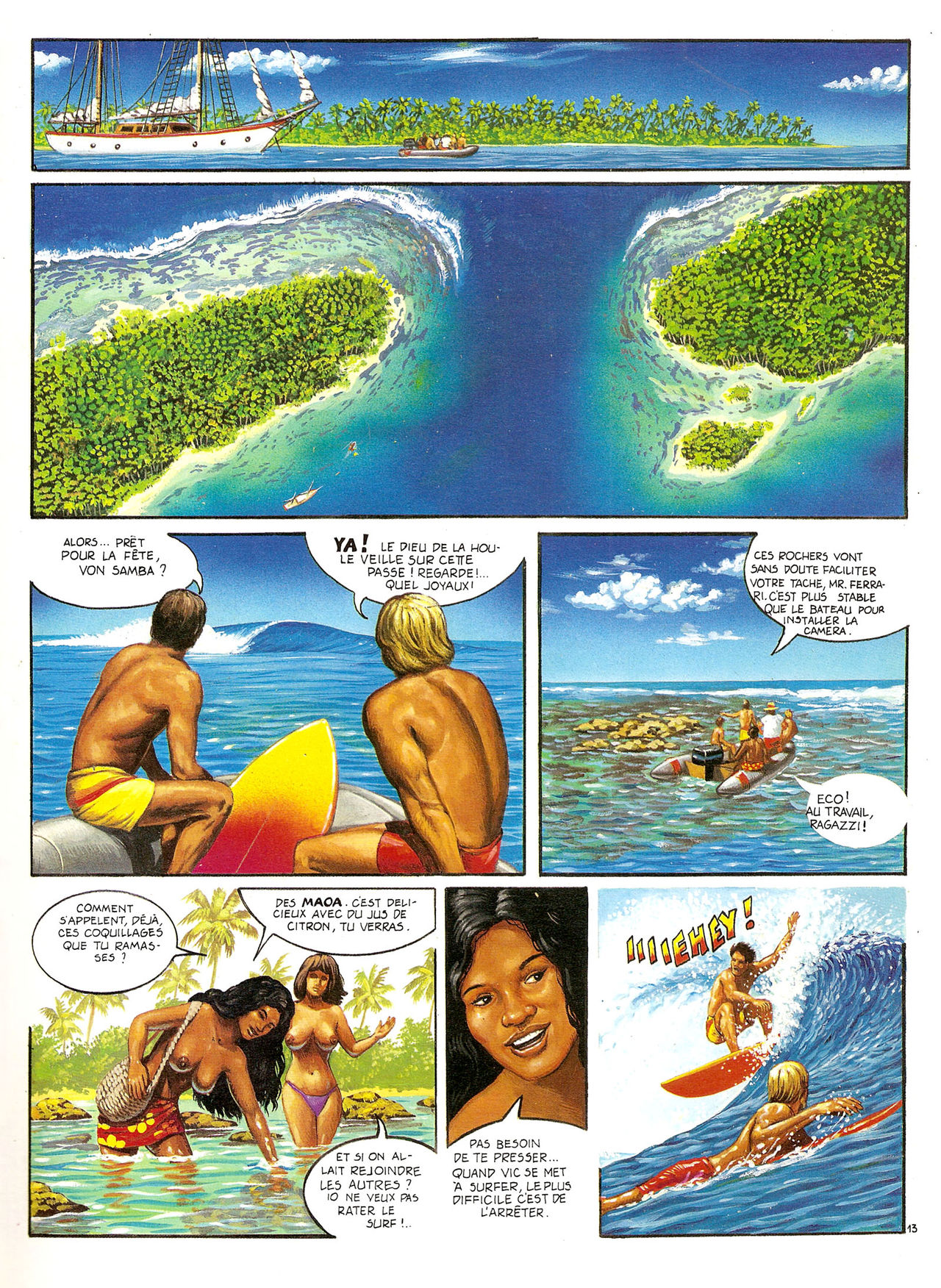 Les Aventures de Vic Voyage 04 - Le mystère des atolls numero d'image 15