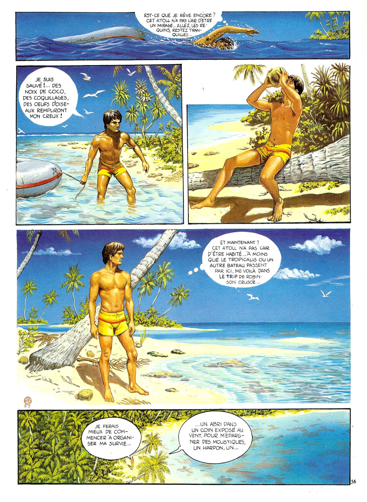 Les Aventures de Vic Voyage 04 - Le mystère des atolls numero d'image 36