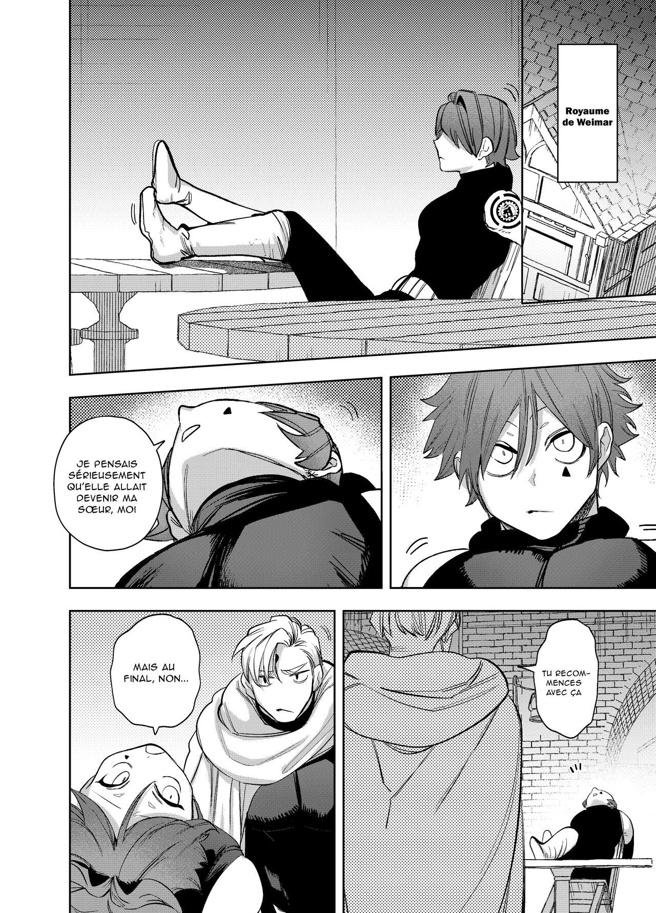 Isekai Trip Saki de Tasuketekureta noha, Hitogoroshi no Syounenn deshita. 4  Le jeune garçon qui ma sauvée quand jai trébuché dans un autre monde était un meurtrier. 4 numero d'image 23