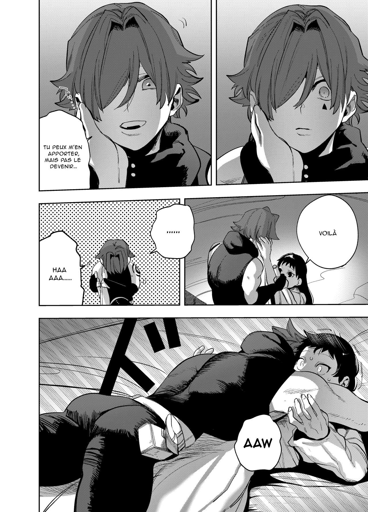 Isekai Trip Saki de Tasuketekureta noha, Hitogoroshi no Syounenn deshita. 4  Le jeune garçon qui ma sauvée quand jai trébuché dans un autre monde était un meurtrier. 4 numero d'image 43