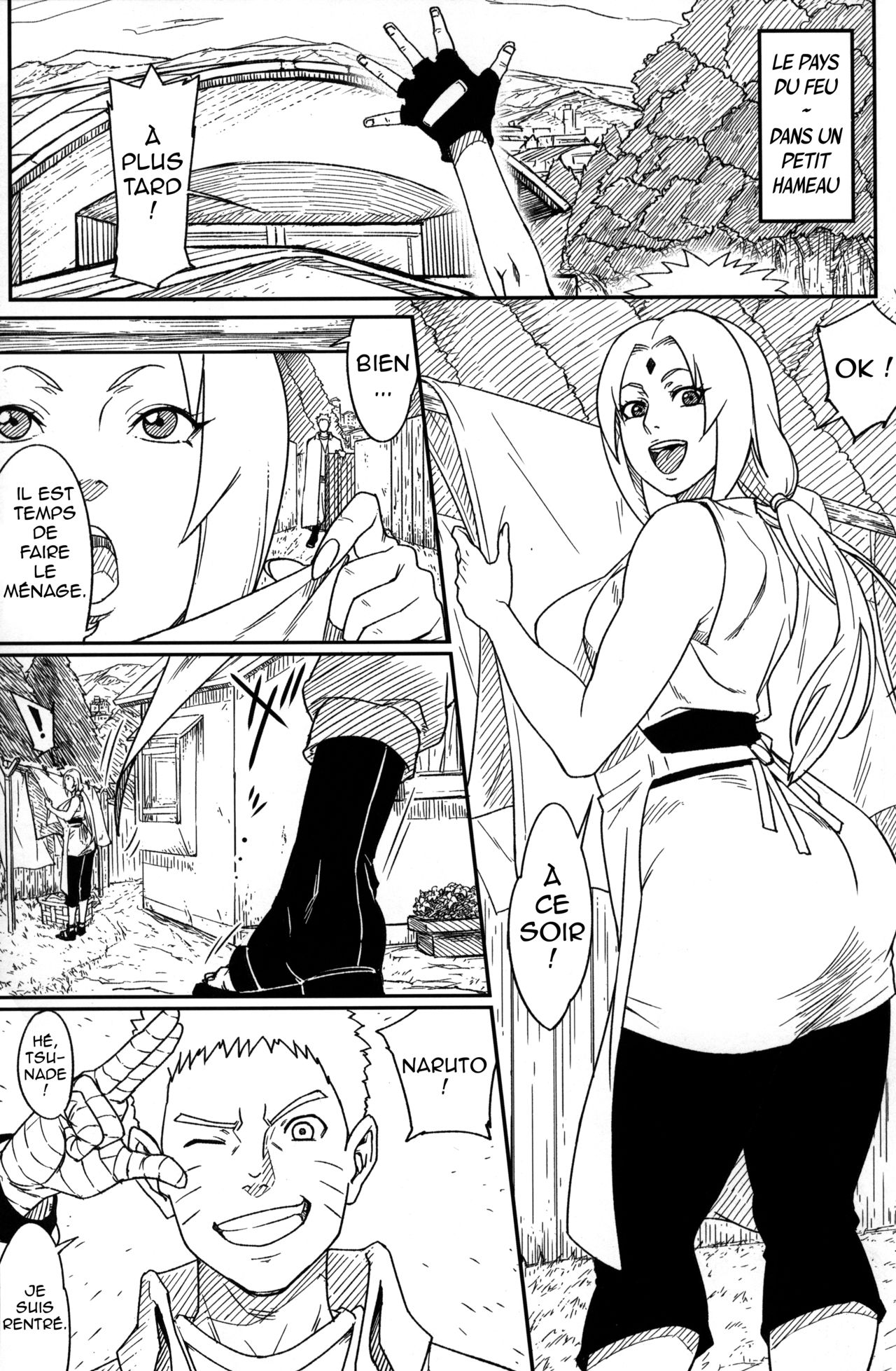 Jukumitsuki Intouden 3 Jou  Perversions de Tsunade - Nectar dune Princesse Mature Ch 3 - Part 1 numero d'image 2