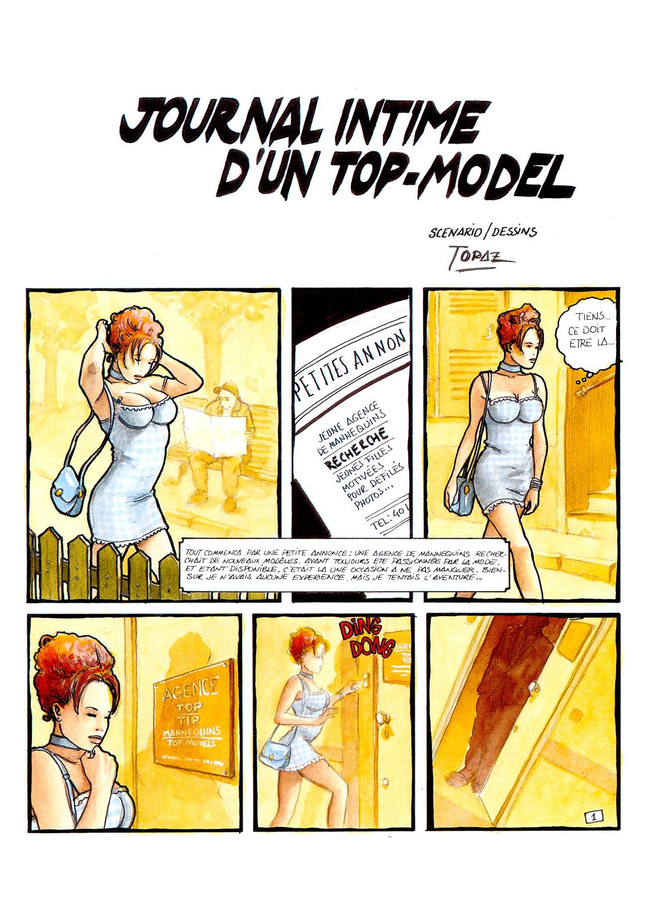 Journal intime dun -model numero d'image 1