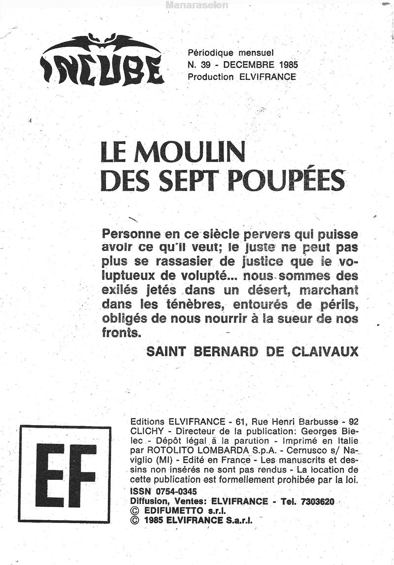 Elvifrance - Incube - 039 - Le moulin des sept poupées numero d'image 2