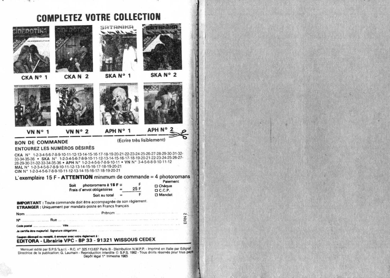 PFA - Eros négro 2 La garce ! numero d'image 64