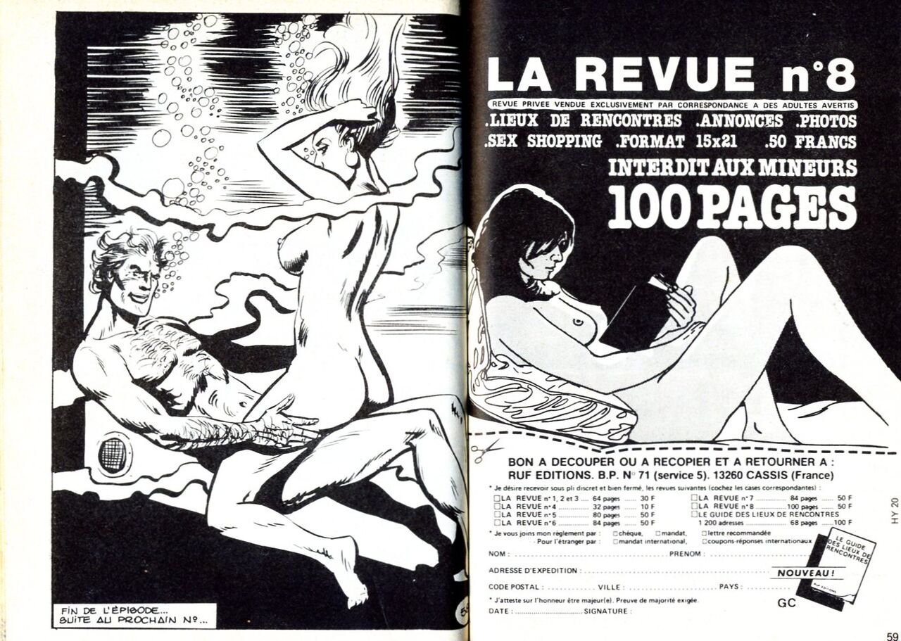 PFA - Hypersexy 20 Magnum La dame au voile noir - b Franky Stone Monsters story numero d'image 30