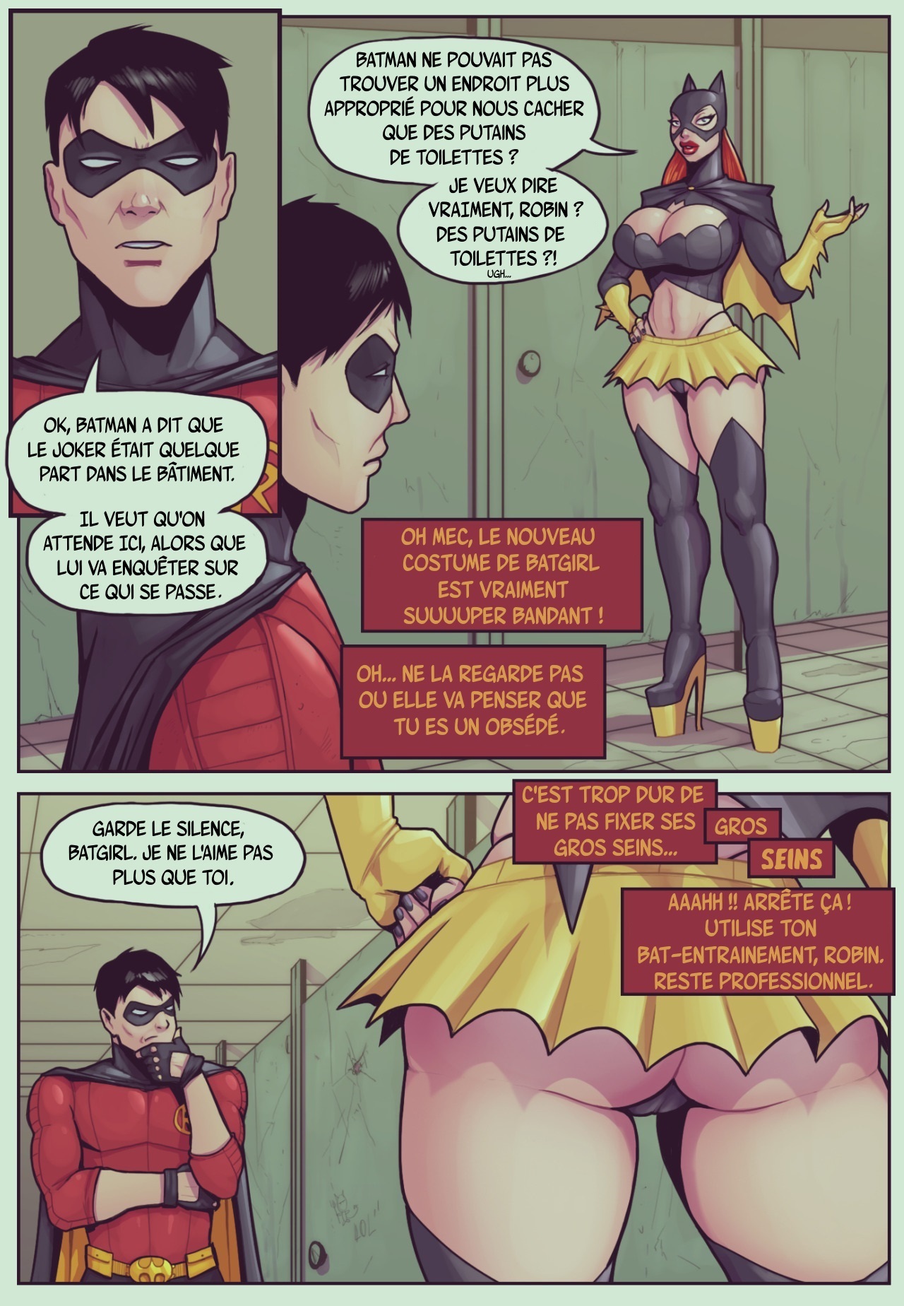 Ruined Gotham - Batgirl loves Robin numero d'image 1