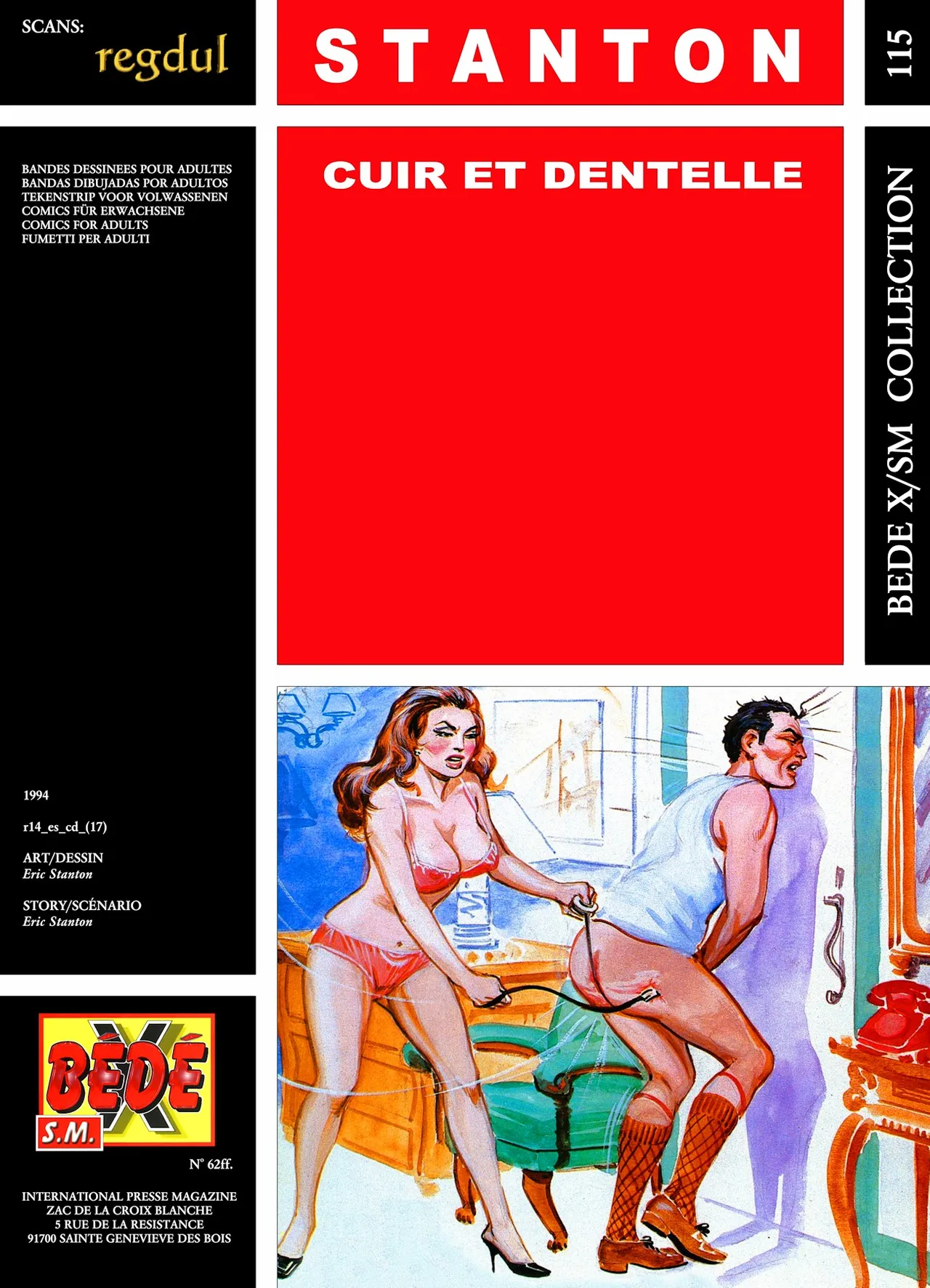 Eric Stanton - Cuir et dentelle