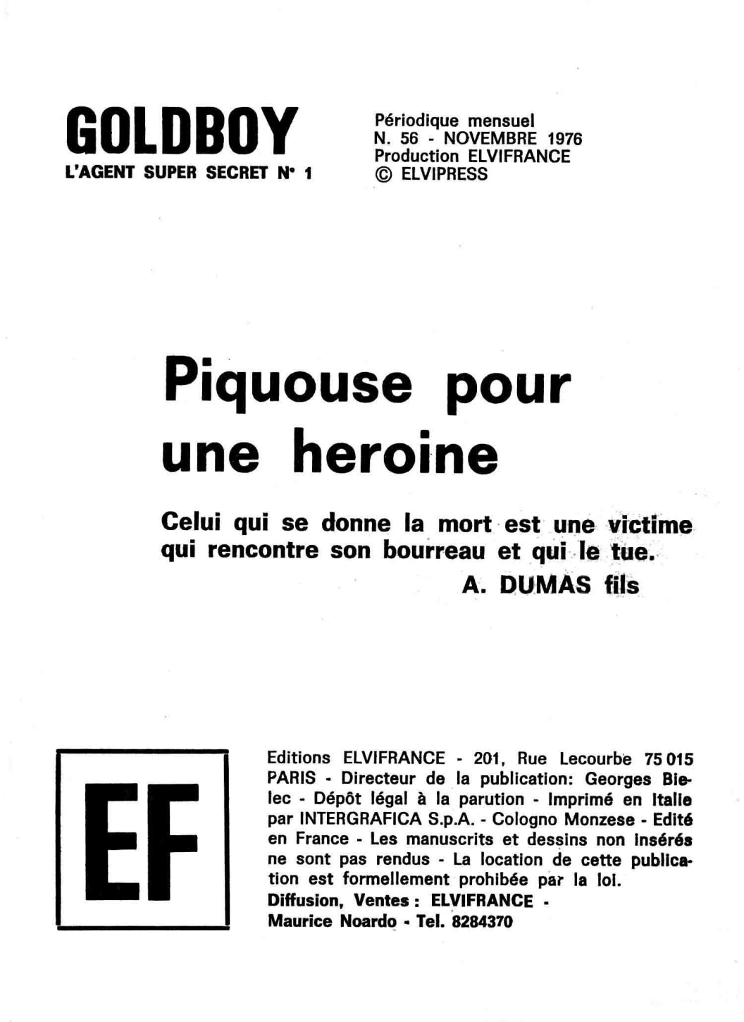 Goldboy N°56 - Piquouze pour une héroine numero d'image 2