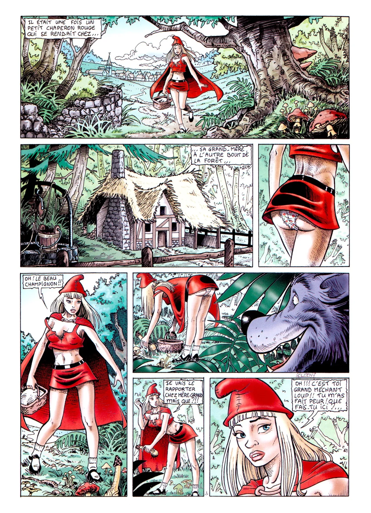 Clech - Le petit chaperon rouge numero d'image 2