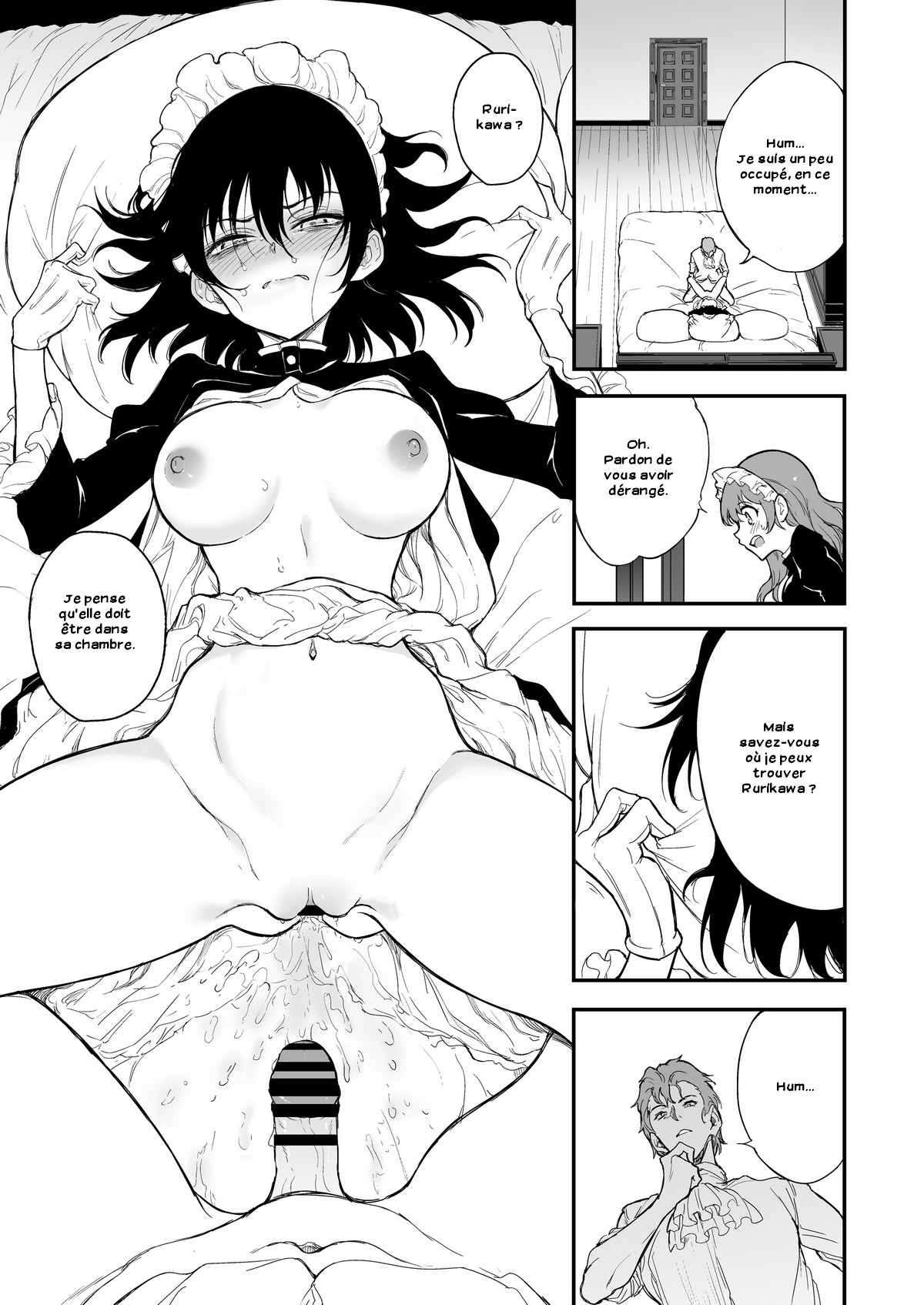 Maid Kyouiku. 4 -Botsuraku Kizoku Rurikawa Tsubaki- numero d'image 17