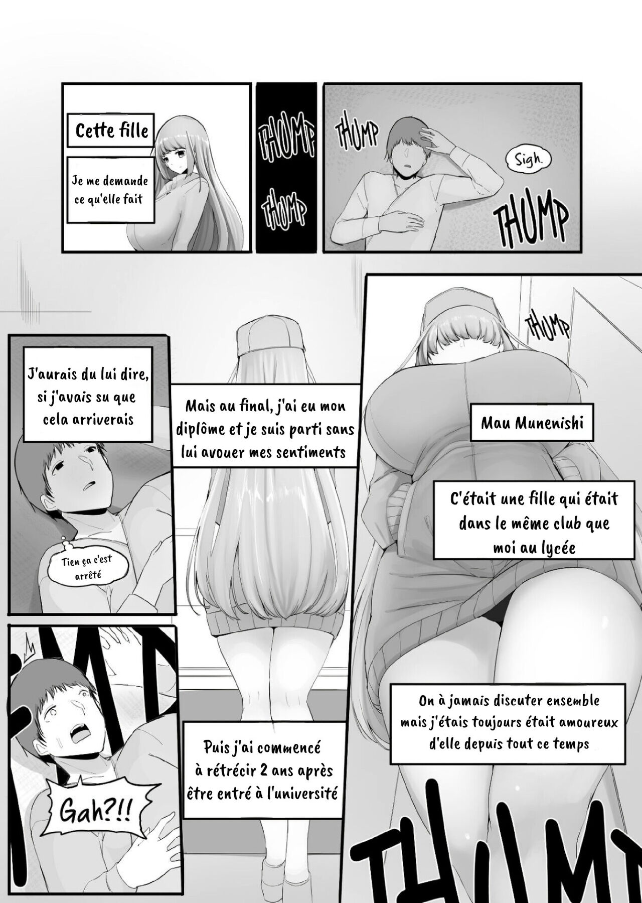 Kouhai no Ooki Oppai ni Shimawareru  Between big boobs  Eiko translations numero d'image 1