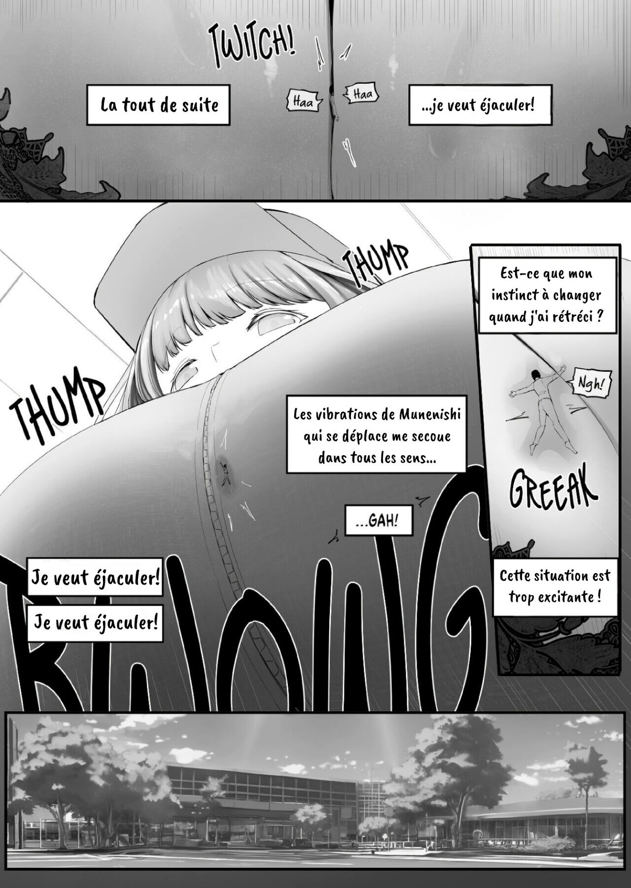 Kouhai no Ooki Oppai ni Shimawareru  Between big boobs  Eiko translations numero d'image 8