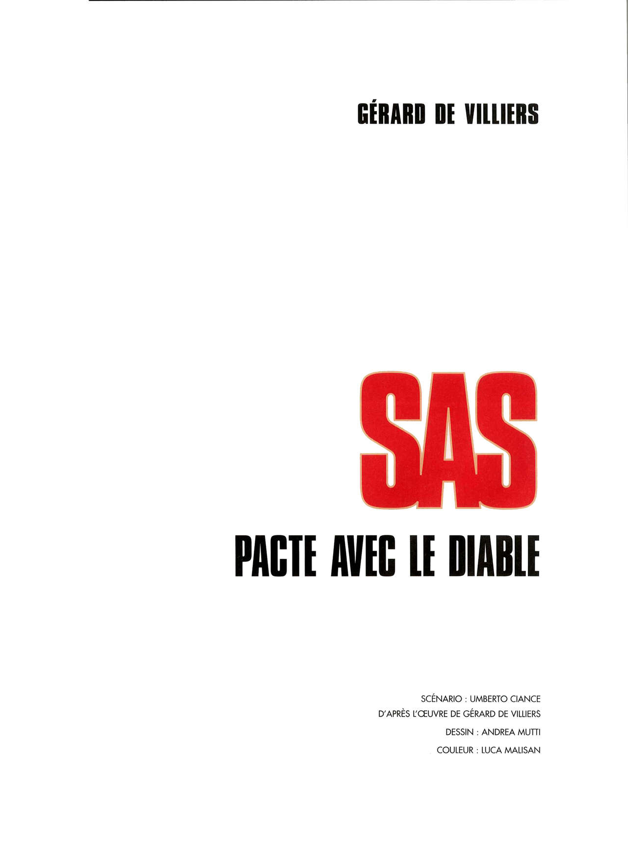 S.A.S. - T01 - Pacte avec le Diable numero d'image 2